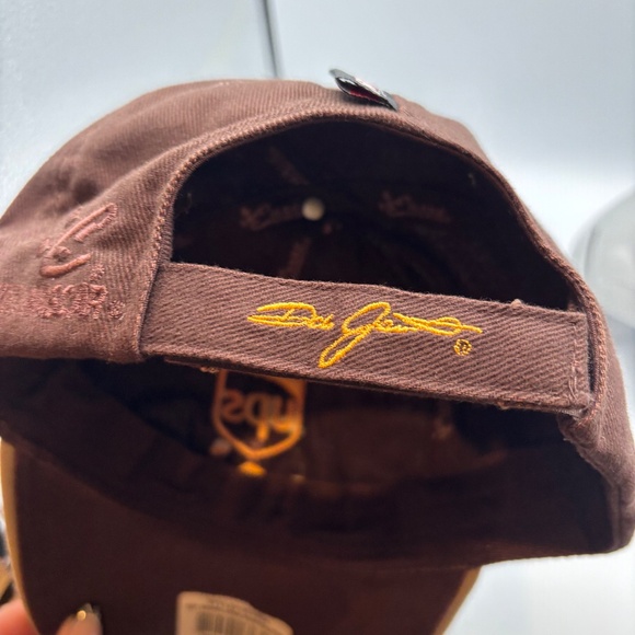 UPS Checkered Logo Dale Jarrett #88 NASCAR Brown/Gold Racing Collectible Hat - Picture 16 of 16